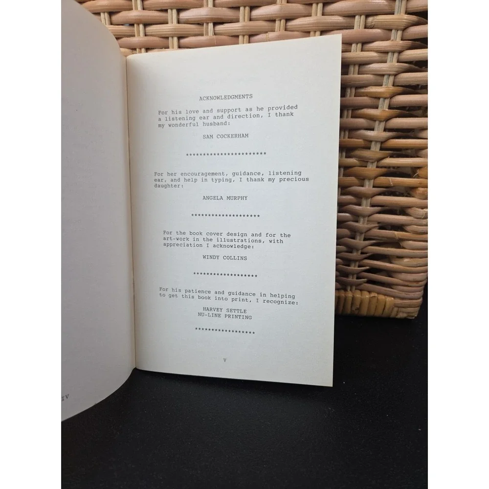Poems Of Encouragement And Praise Pattie Tucker Cockerham Yadkinville NC Booklet
